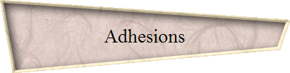 Adhesions