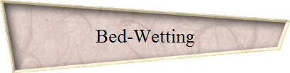 Bed-Wetting