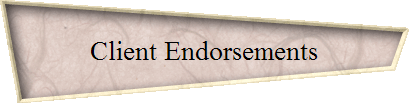Client Endorsements